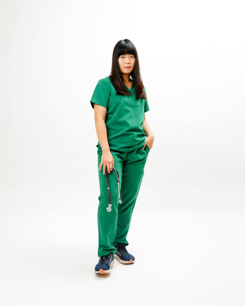 medical uniform green mfclothingco